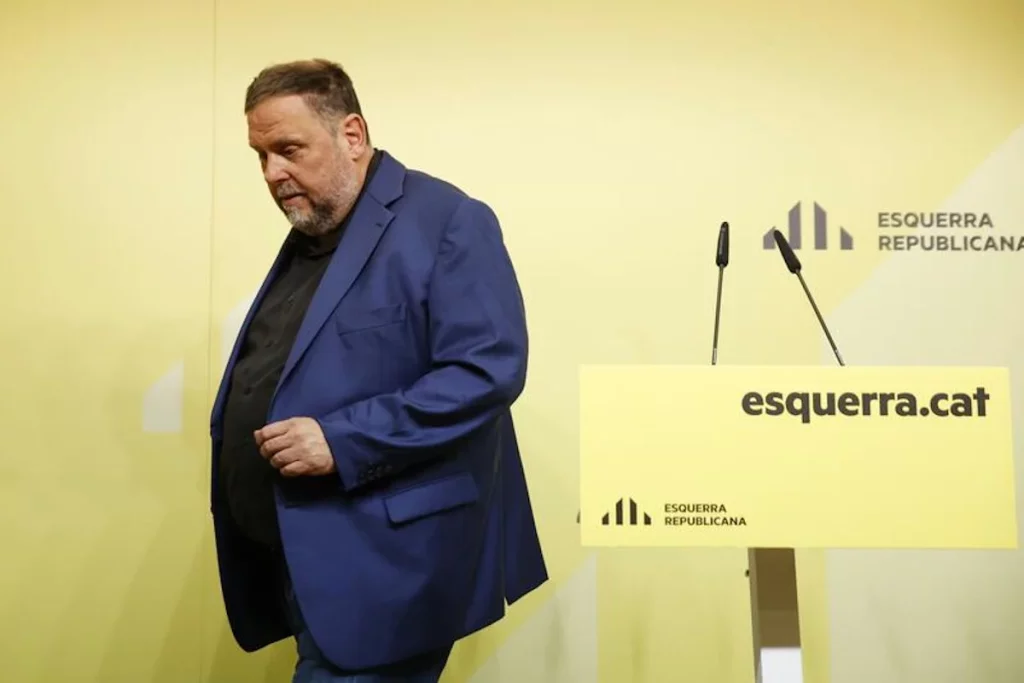 Oriol Junqueras amaga con abandonar a ERC