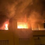 Incendio en vivienda de San Javier deja un herido grave y dos leves