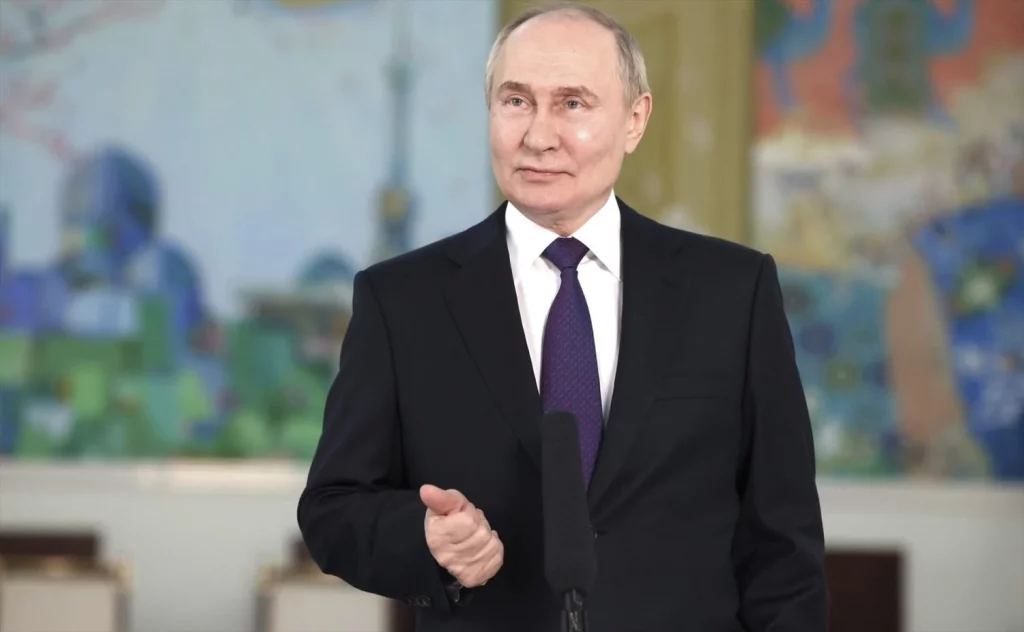 Presidente de Rusia, Vladimir Putin. 