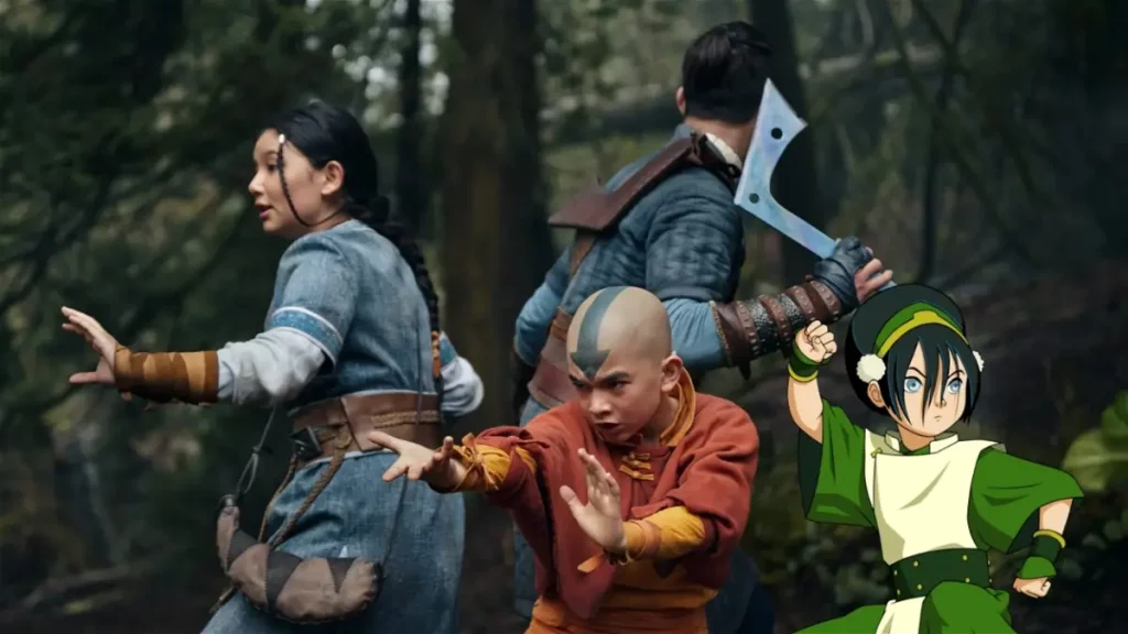 avatar la leyenda de aang y toph live action Moncloa