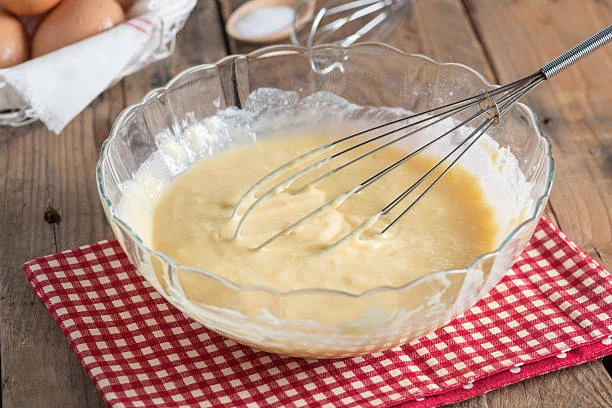 Preparación de la torta de yogur