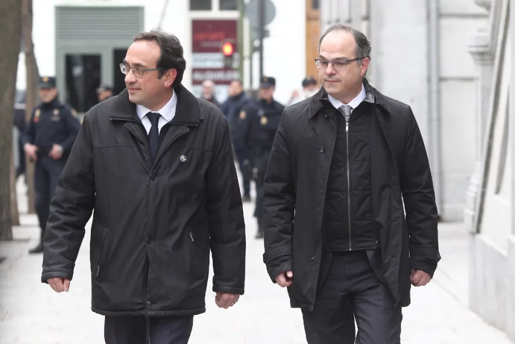 Josep Rull y Jordi Turull, dos de los posibles amnistiados por los jueces