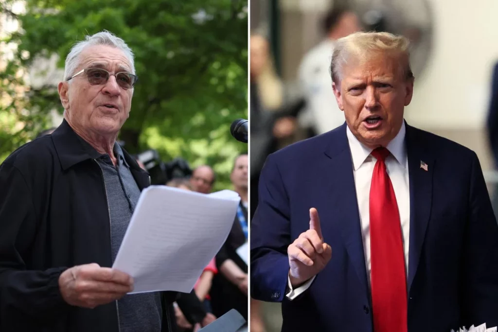 Robert De Niro dejó claro que no quiere a Donald Trump en una entrevista