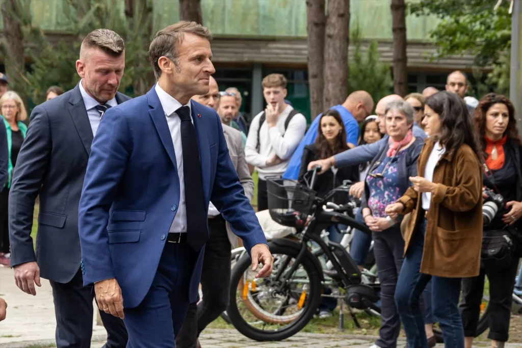 Macron, presidente de Francia