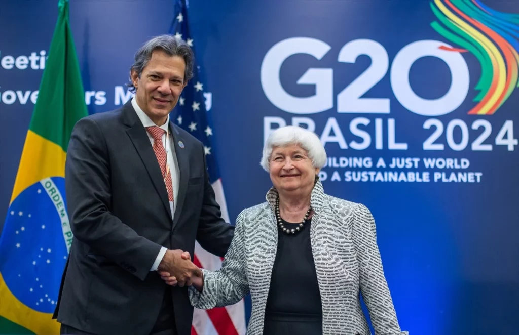 El G20 se reunió en Brasil para este propósito