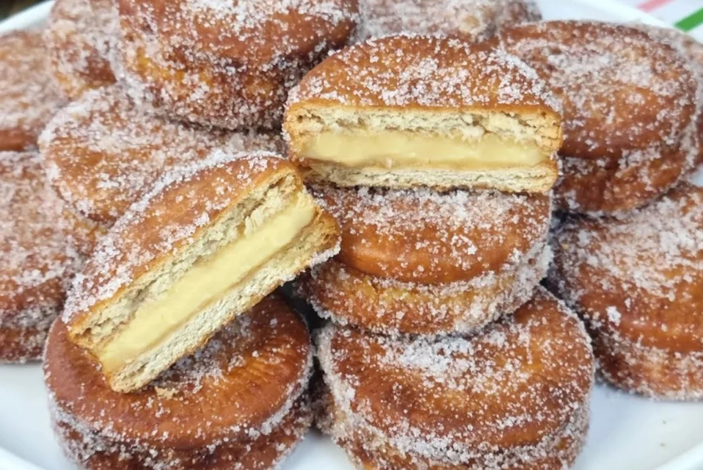 Freír las galletas y dejar enfriar