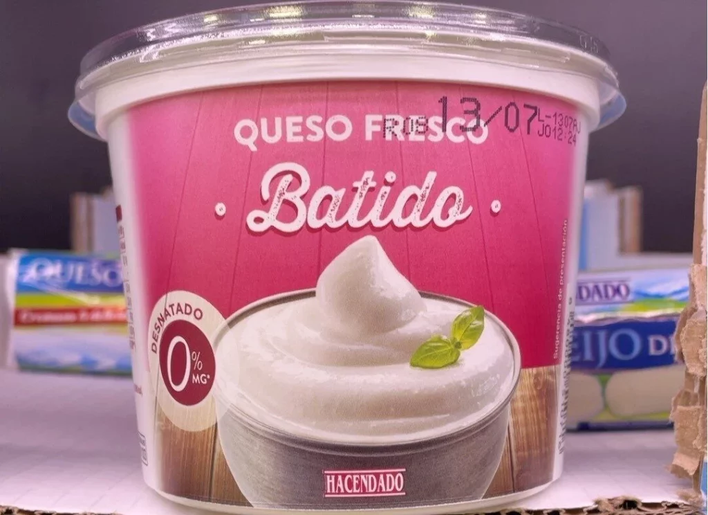 Cómo conservar el queso fresco batido