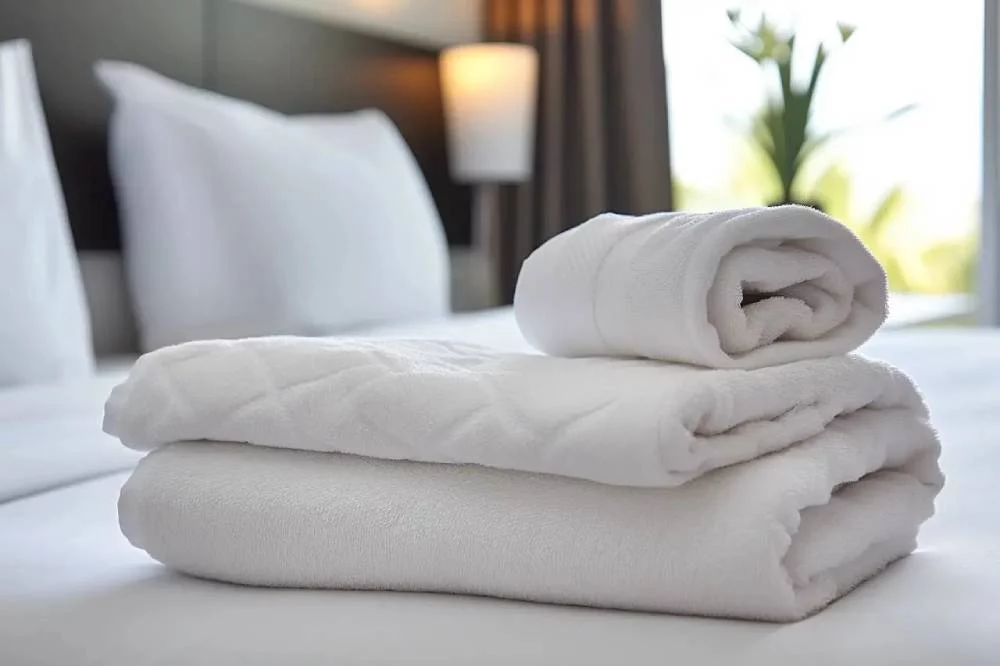 El truco viral de los hoteles para las toallas impecables