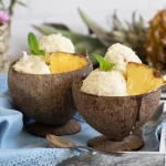 Aprende a hacer este helado de coco y piña perfecto para el verano