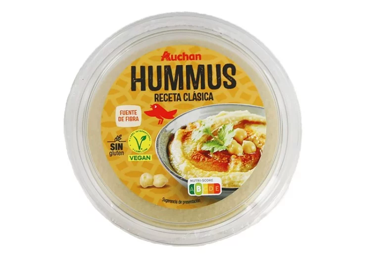 El hummus de Alcampo es un snack saludable