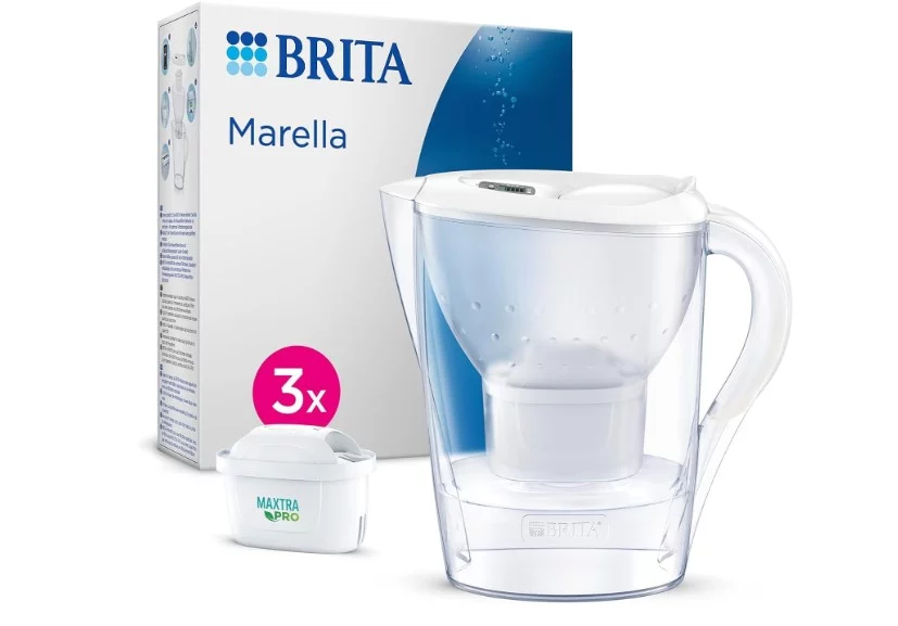 La jarra con filtro de agua disponible en Amazon