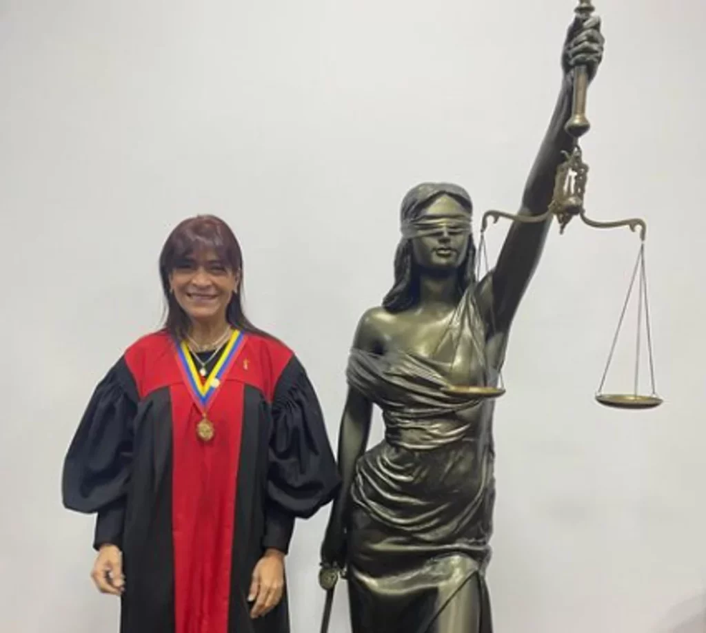 Fanny Beatriz Márquez Cordero, magistrada de la Sala Electoral del Tribunal Supremo de Justicia de Venezuela