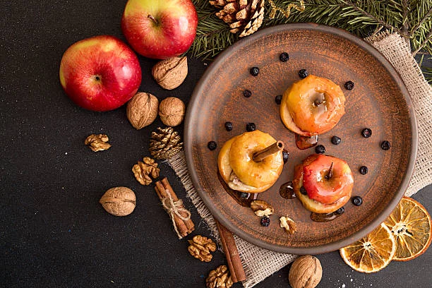 Una receta rápida y versátil de manzanas asadas