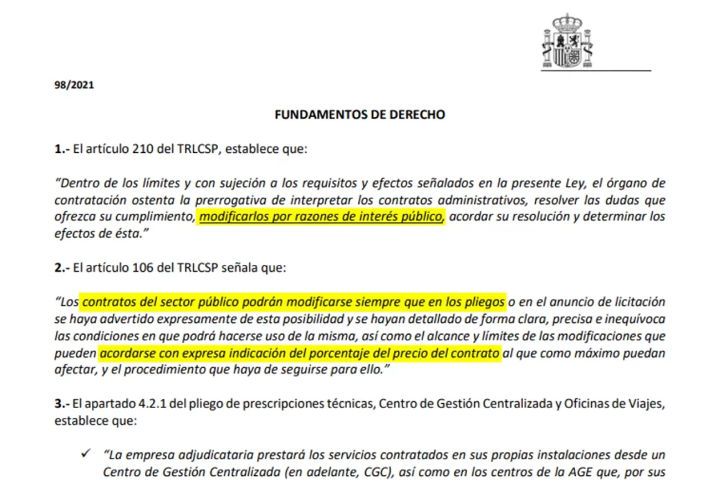 El «interés público» prevaleció para modificar el mayor contrato del caso Begoña Gómez