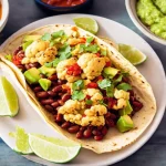 Tu cuerpo y tu paladar amarán esta receta de tacos de coliflor con salsa de yogur