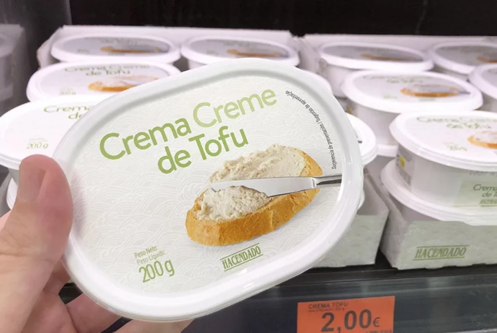 Por esta razón los atletas eligen la crema de tofu Hacendado