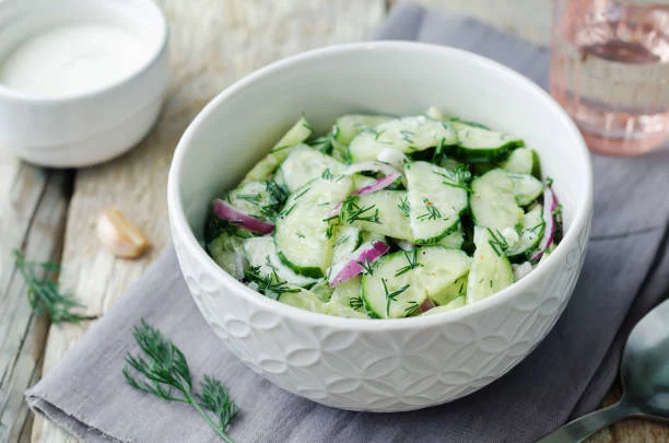 Ensalada de pepino: frescura y ligereza