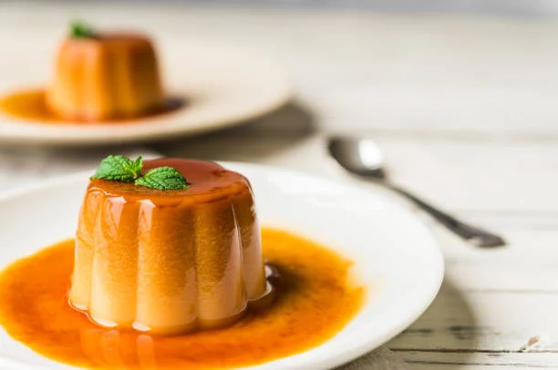 El flan tradicional con un toque saludable