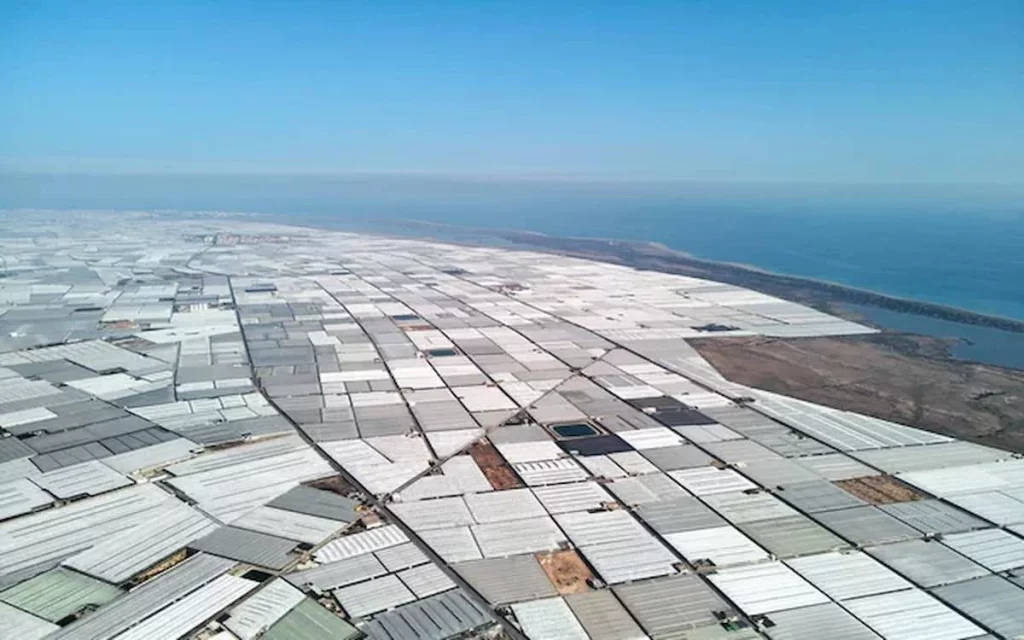 El mar de plástico de Almería, el sitio que desplaza a Egipto y China por su visibilidad desde los cielos