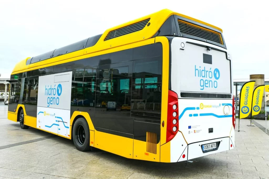 Palmas de Gran Canaria, la promesa de España donde existe el bus de hidrógeno verde