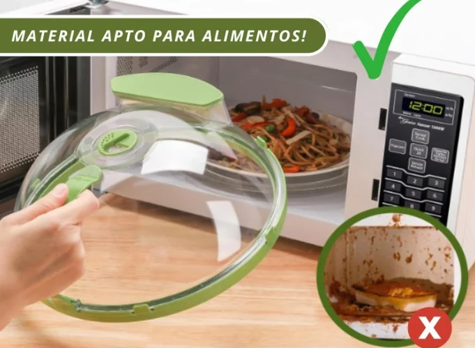 La tapa para microondas de Amazon: innovación con vapor