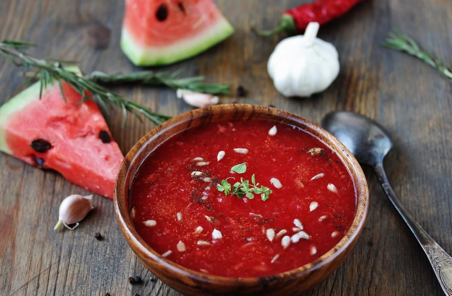 INGREDIENTES CLAVE DEL GAZPACHO