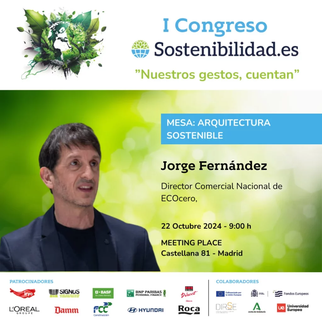 Jorge Fernandez Director Comercial Nacional de Ecocero Moncloa