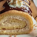 Brazo de gitano de turrón y nata: el postre perfecto para fiestas y celebraciones