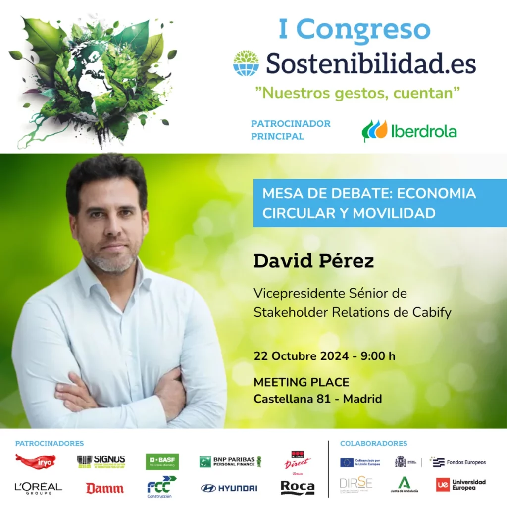 david perez sostenibilidad Moncloa