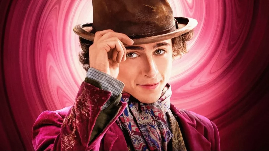 Timothée Chalamet, el nuevo y joven Willy Wonka