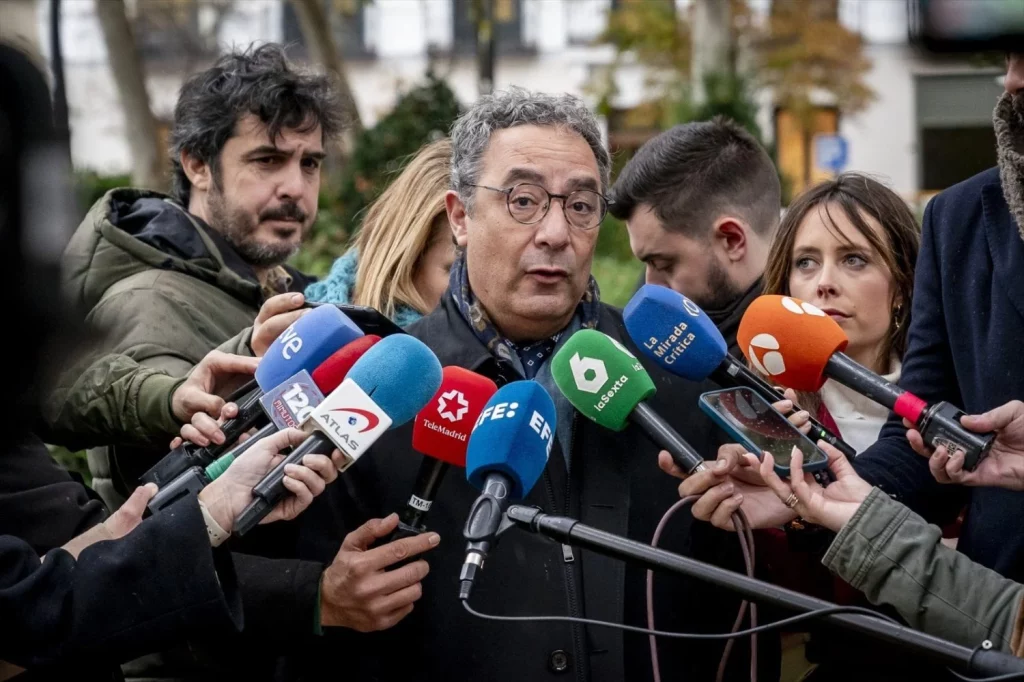 Alexis José Aneas, abogado de Liberum, que es acusación contra Ábalos