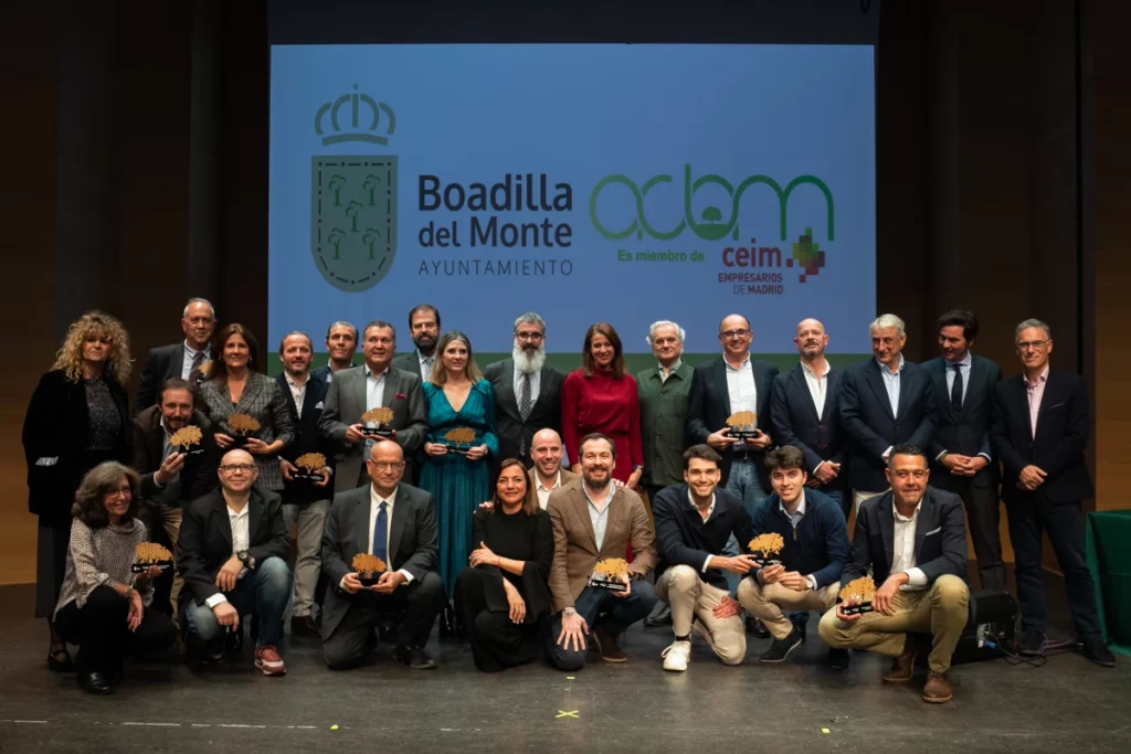 Los galardonados en la III Edición de los Premios Boadilla del Monte 2024