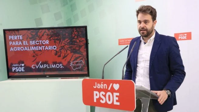 Juanfran Serrano, líder del PSOE en Jaén