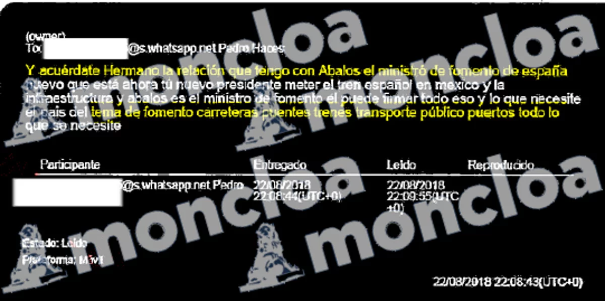 Las contradicciones de Aldama, según el informe de Ábalos