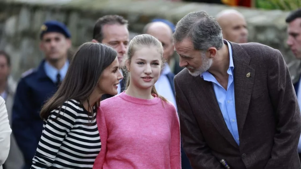 Felipe VI y Leonor en un distanciamiento creciente 