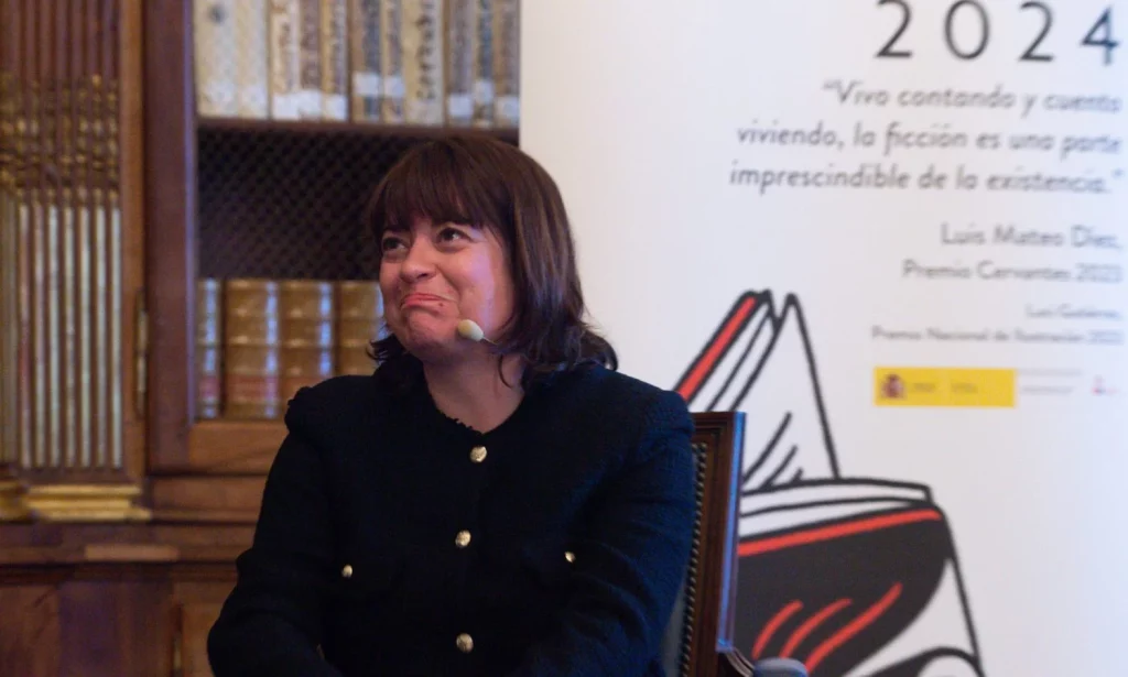 La directora general del Libro y Fomento de la Lectura del Gobierno, María José Gálvez