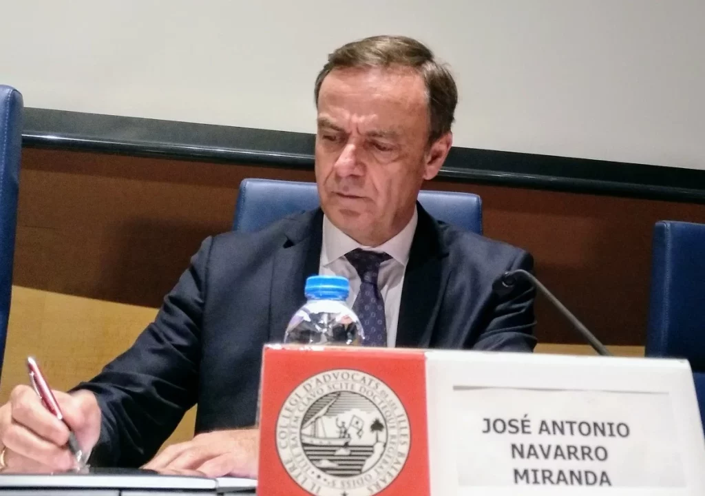 José Ramón Navarro Miranda, miembro de la Asociación de Jueces y Magistrados Francisco de Vitoria