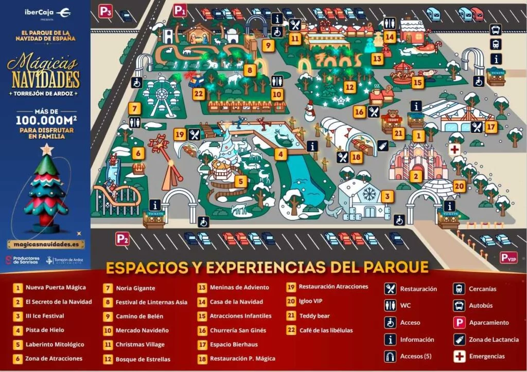 Accesibilidad al parque y recomendaciones 