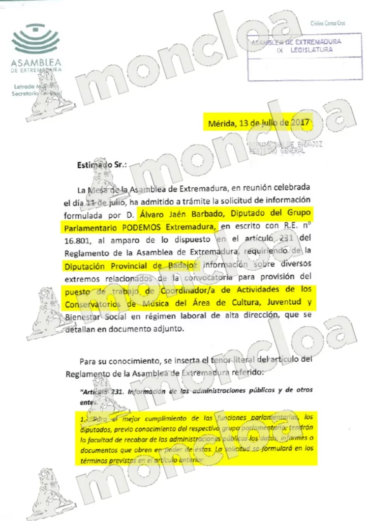 carta Moncloa