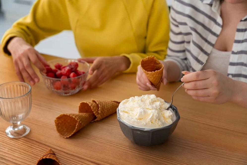 Cómo preparar el postre  frío