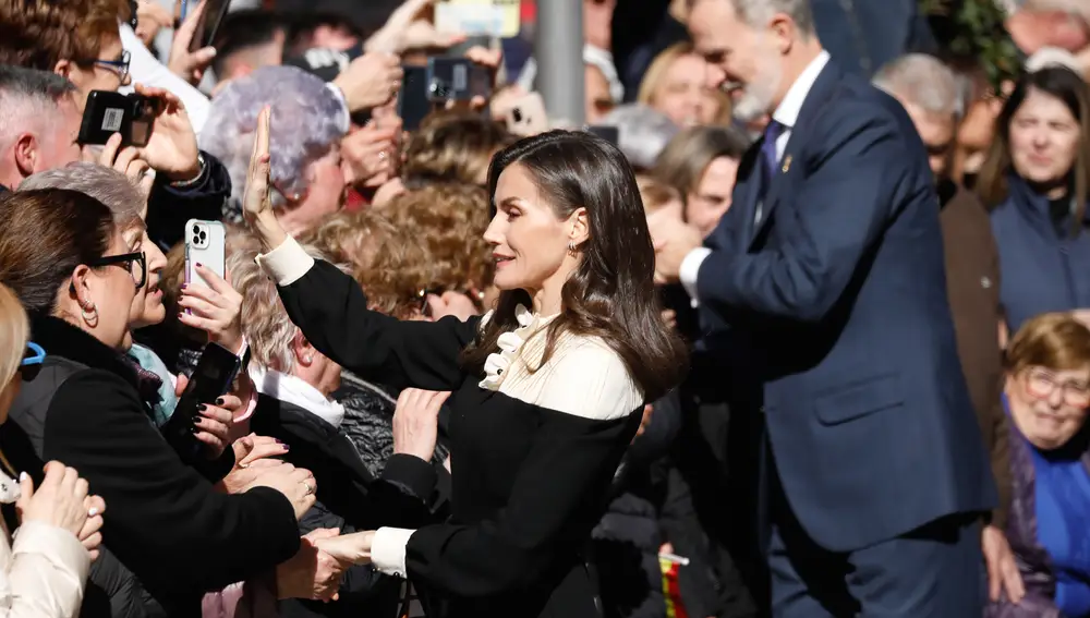 El momento de Letizia con 'CQC': «¡Hola Daniel!»