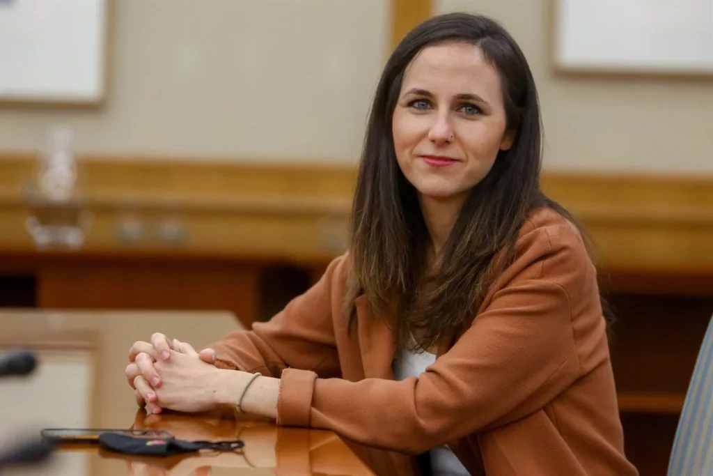 Ione Belarra, líder de Podemos en el Congreso de los Diputados. Foto: Europa Press.