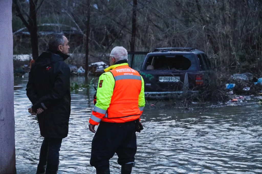 Inundaciones de Las Sabinas (Fuente: Ayuntamiento de Móstoles)